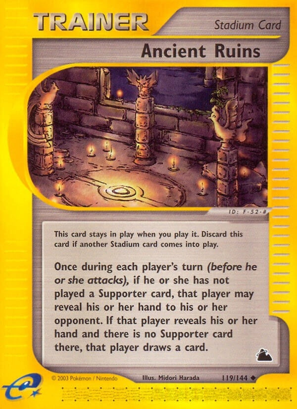Image for Ancient Ruins (119/144) (SK) - Pokemon