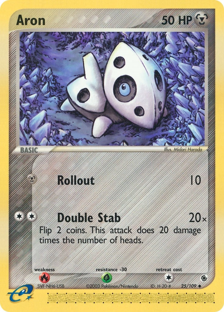 Image for Aron (25/109) (RS) - Pokemon