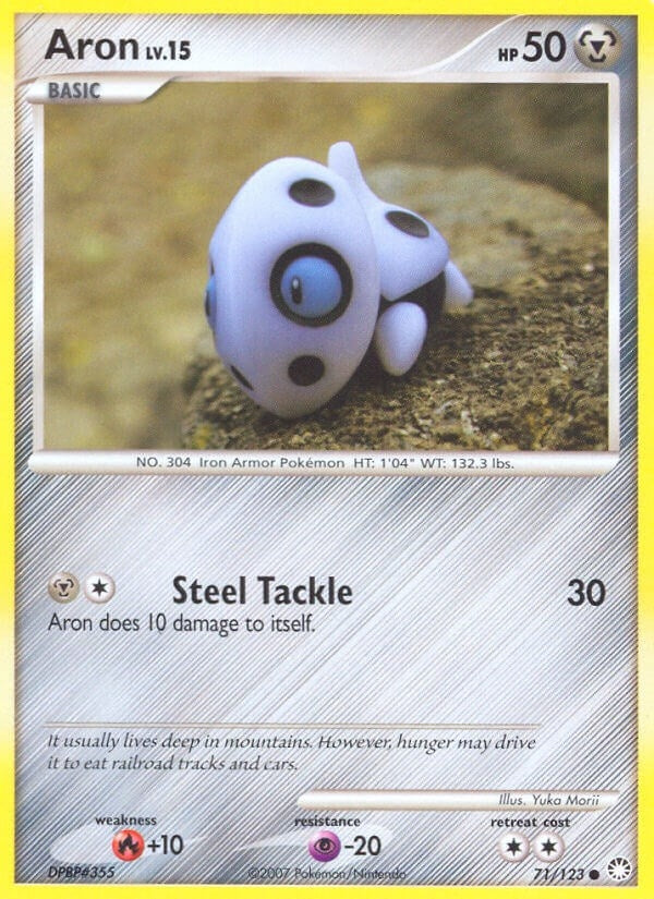 Image for Aron (71/123) (MT) - Pokemon