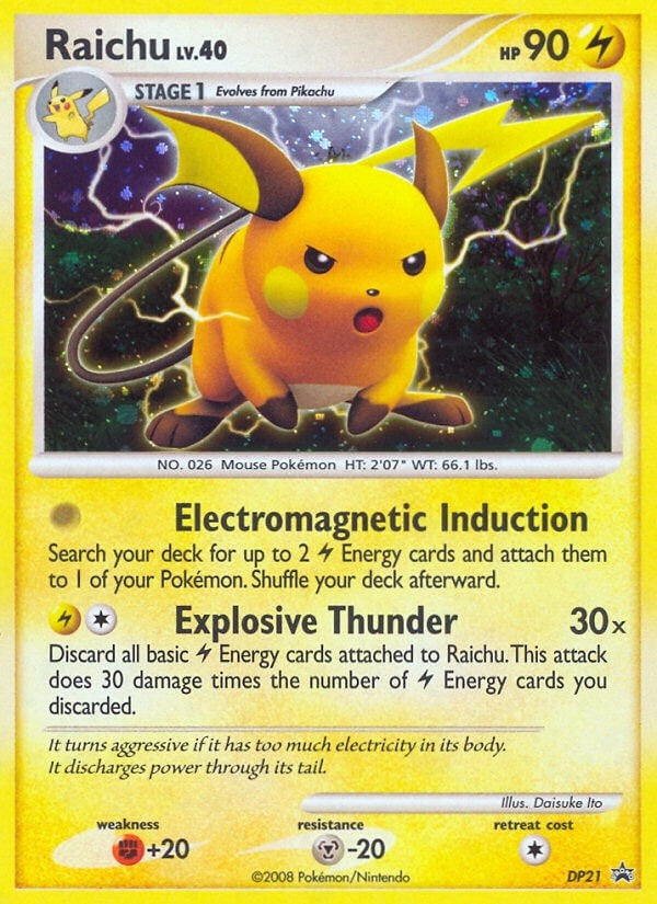 Image for Raichu - DP21 (DP21) (PR) - Pokemon