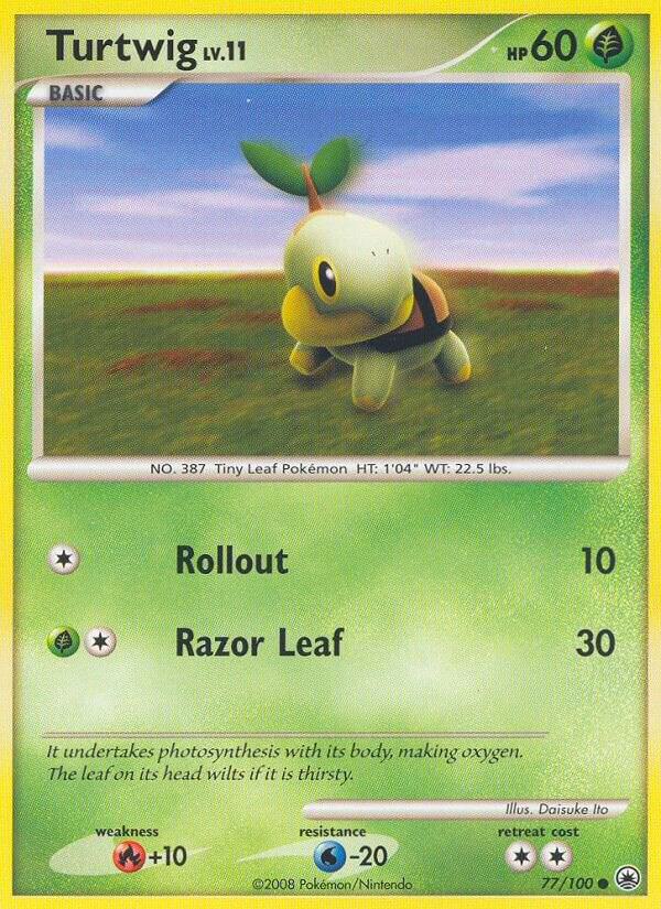 Turtwig (77) - Majestic Dawn (MD)