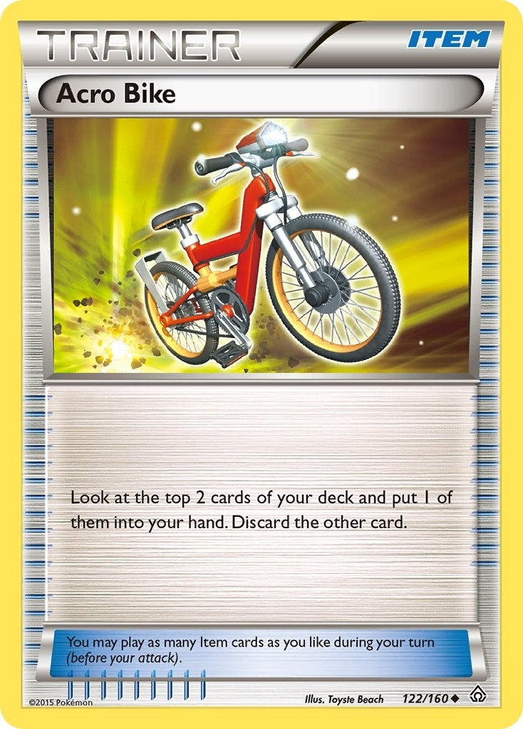 Image for Acro Bike (122/160) (PRC) - Pokemon