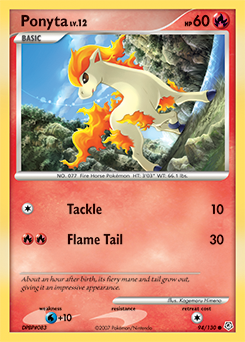 Ponyta - Diamond and Pearl (DP)