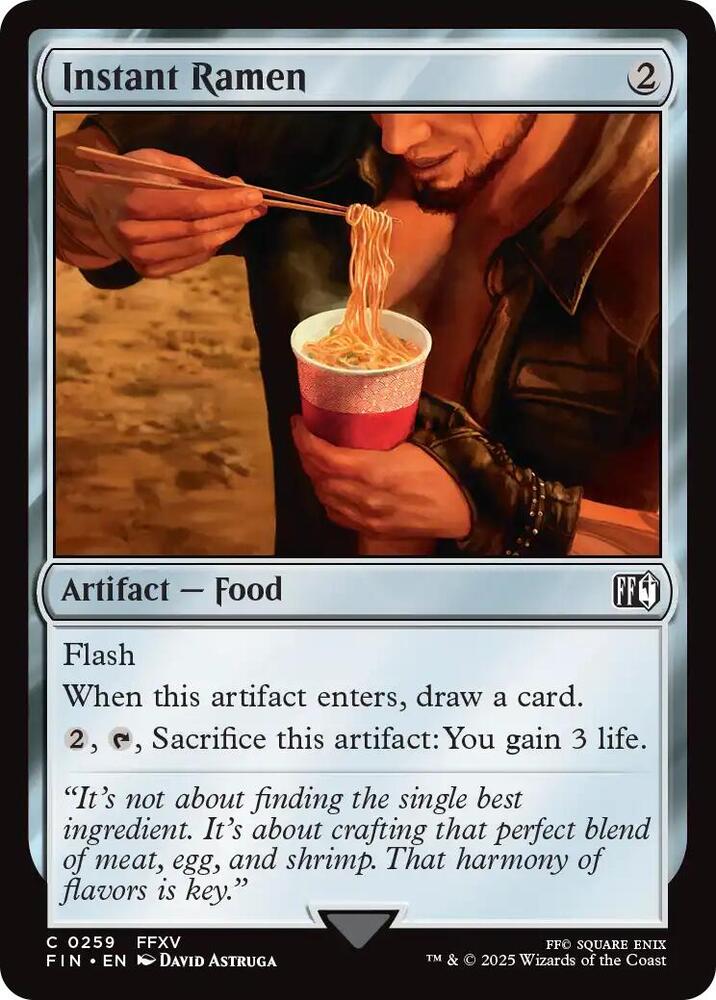 Instant Ramen - FINAL FANTASY (FIN)