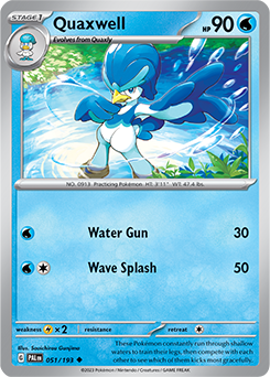 Quaxwell - 051/193 - SV02: Paldea Evolved (PAL)