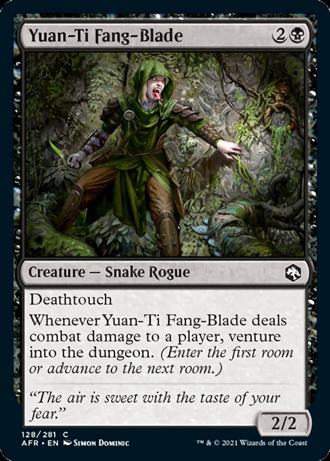 Yuan-Ti Fang-Blade - Adventures in the Forgotten Realms (AFR)