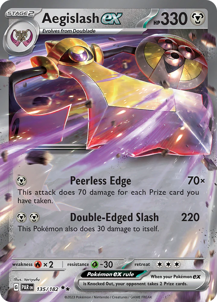 Aegislash ex - SV04: Paradox Rift (PAR)