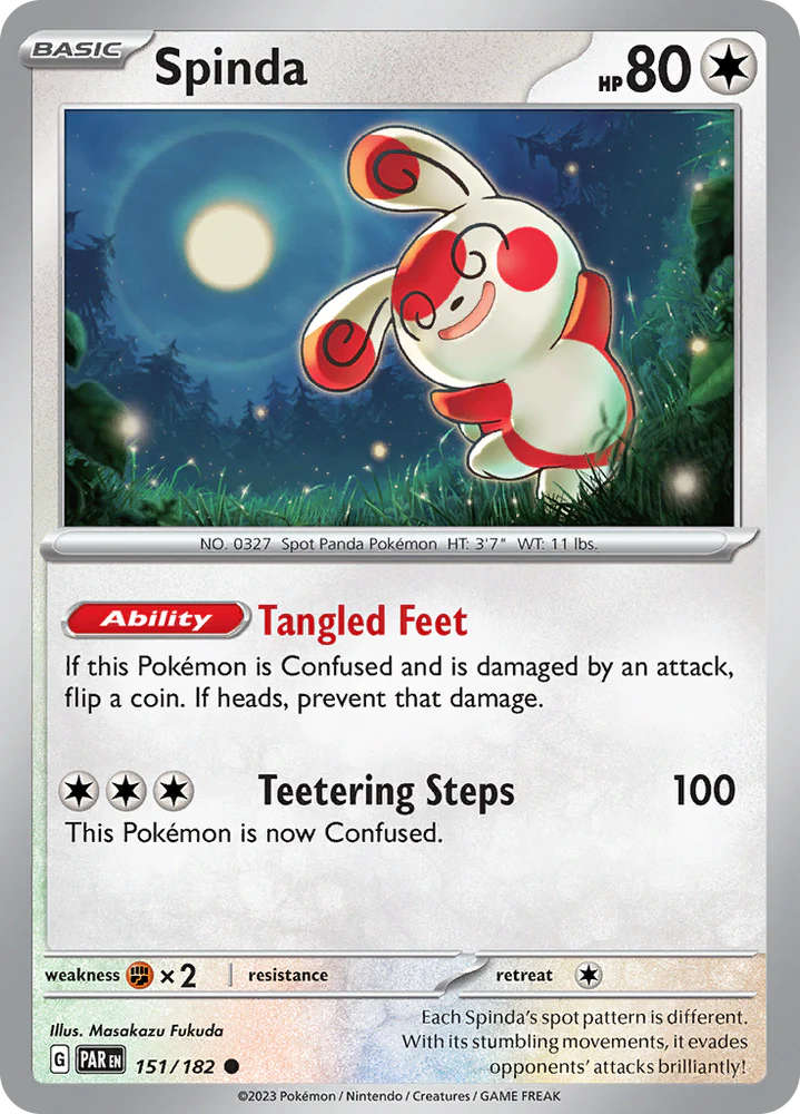 Spinda - SV04: Paradox Rift (PAR)
