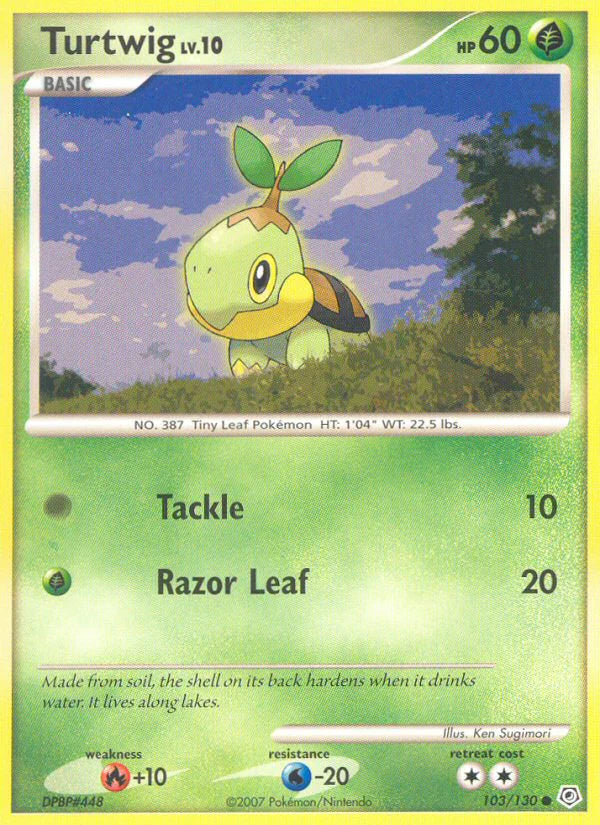 Turtwig - Diamond and Pearl (DP)