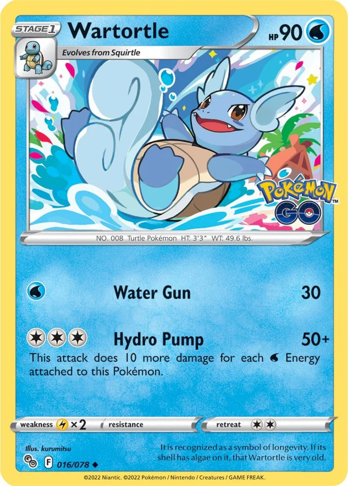 Wartortle - Pokemon GO (PGO)
