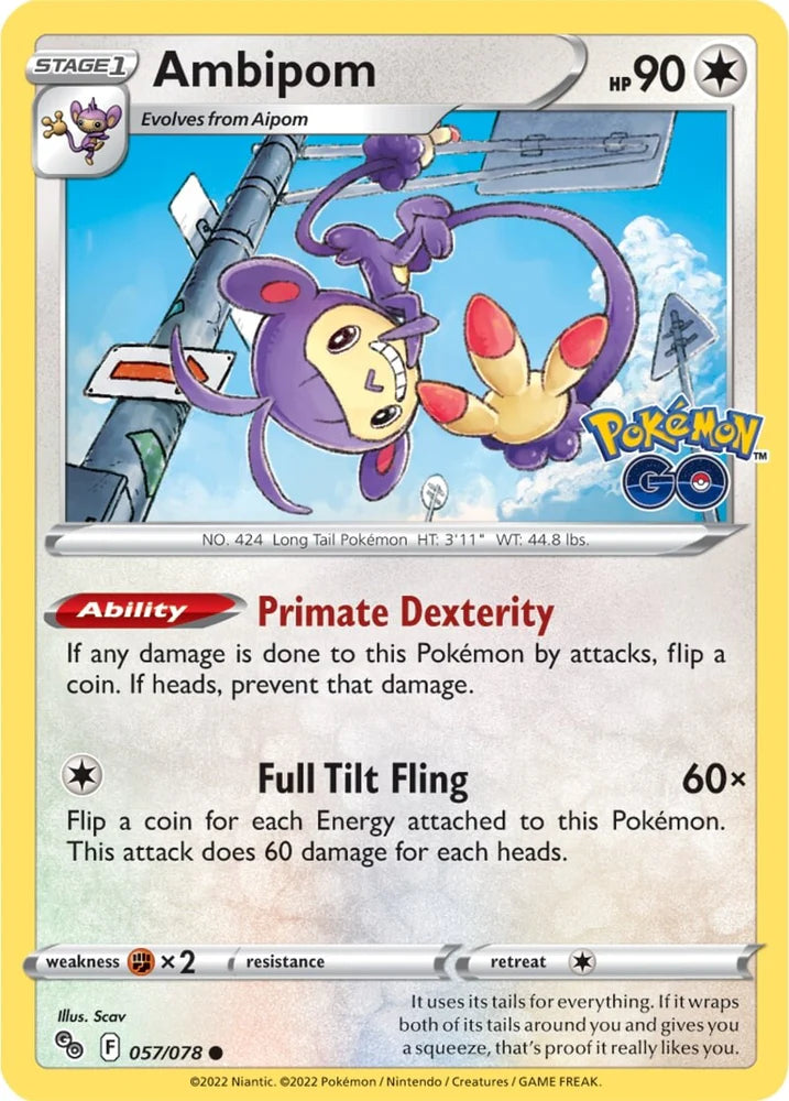 Ambipom - Pokemon GO (PGO)