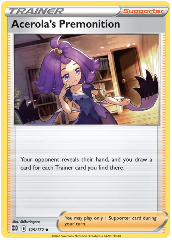 Acerola's Premonition - SWSH09: Brilliant Stars (SWSH09)