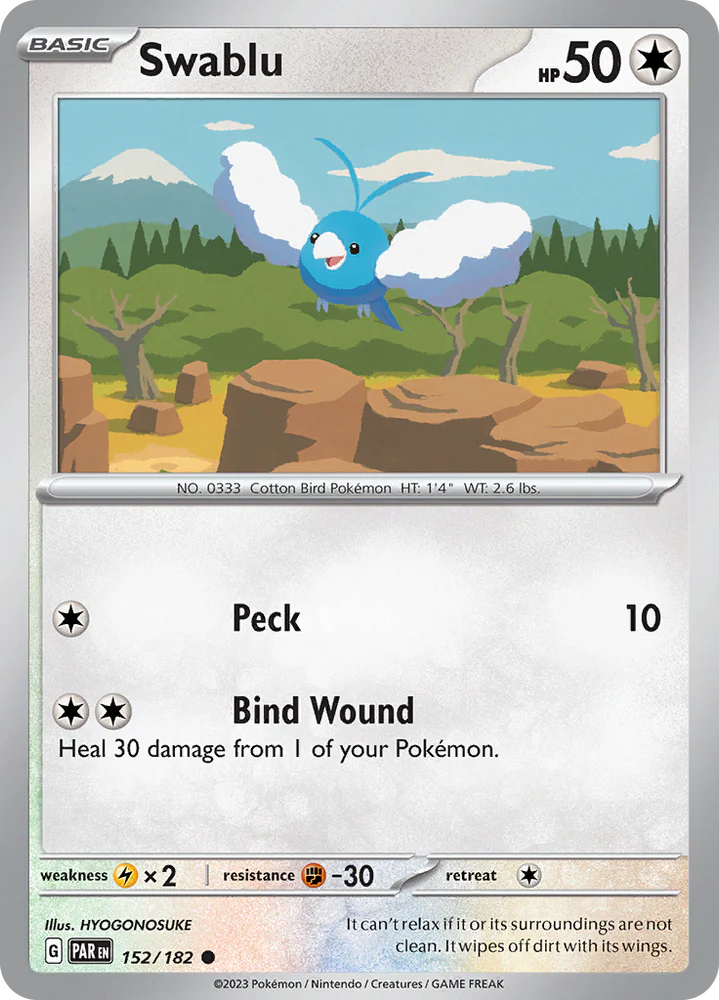 Swablu - 152/182 - SV04: Paradox Rift (PAR)