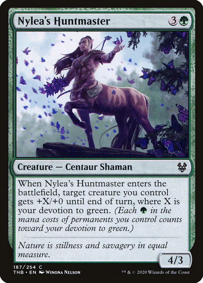Nylea's Huntmaster - Theros Beyond Death (THB)