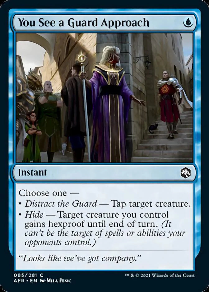 You See a Guard Approach - Adventures in the Forgotten Realms (AFR)