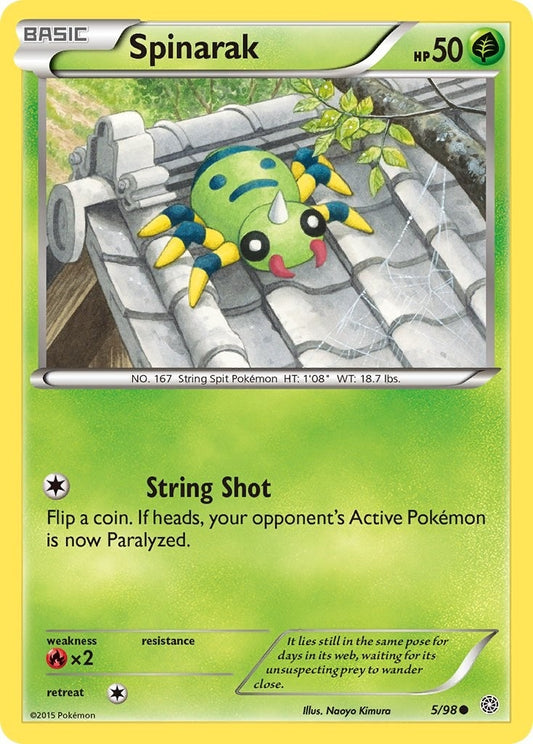 Image for Spinarak (5/98) (AOR) - Pokemon