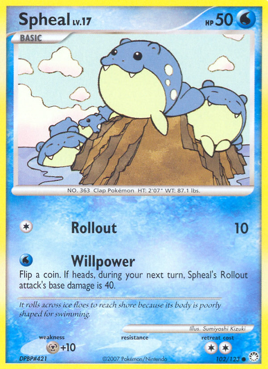 Spheal - Mysterious Treasures (MT)