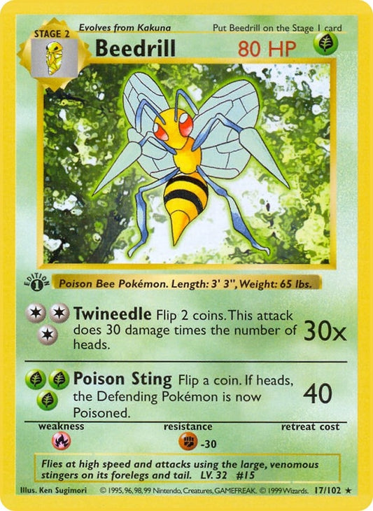 Image for Beedrill (017/102) (BSS) - Pokemon