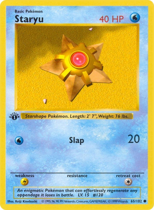 Image for Staryu (065/102) (BSS) - Pokemon