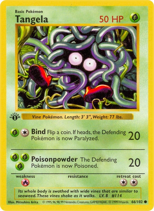 Image for Tangela (066/102) (BSS) - Pokemon
