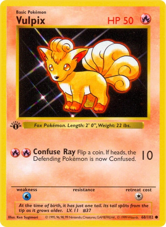 Image for Vulpix (068/102) (BSS) - Pokemon