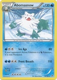 Image for Abomasnow (40/162) (BKT) - Pokemon