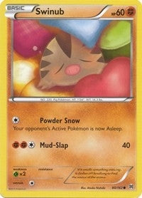 Image for Swinub (80/162) (BKT) - Pokemon