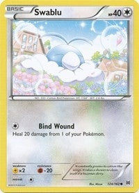 Image for Swablu (124/162) (BKT) - Pokemon