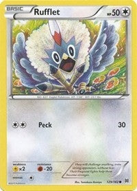 Image for Rufflet (129/162) (BKT) - Pokemon