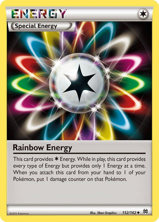 Image for Rainbow Energy (152/162) (BKT) - Pokemon