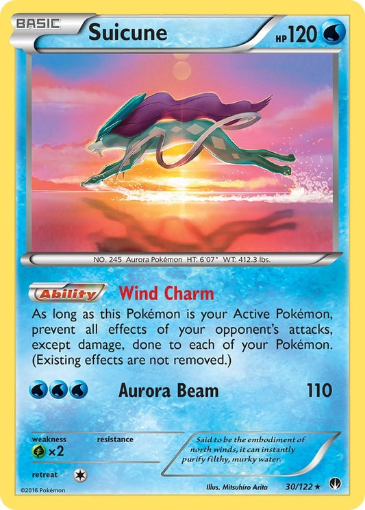 Image for Suicune (30/122) (BKP) - Pokemon