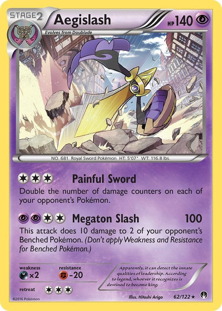 Image for Aegislash (62/122) (BKP) - Pokemon