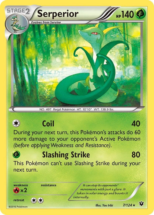 Image for Serperior (7/124) (FCO) - Pokemon
