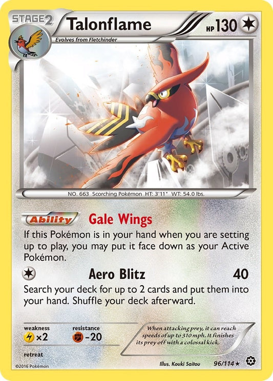 Image for Talonflame (96/114) (STS) - Pokemon