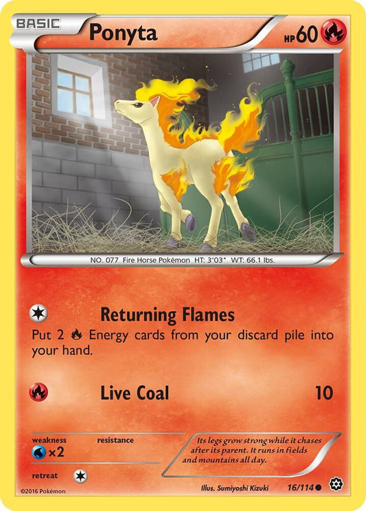 Ponyta - XY - Steam Siege (STS)