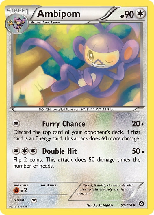 Image for Ambipom (91/114) (STS) - Pokemon