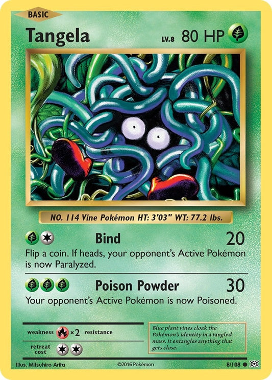 Image for Tangela (8/108) (EVO) - Pokemon