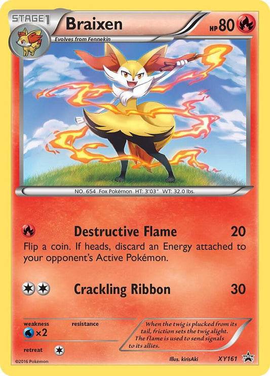 Braixen - XY161 - XY Promos (PR)