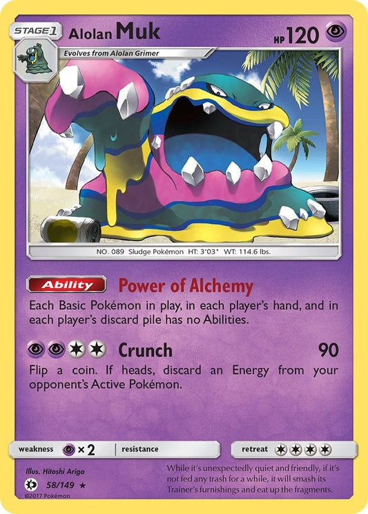 Image for Alolan Muk (58/149) (SM01) - Pokemon
