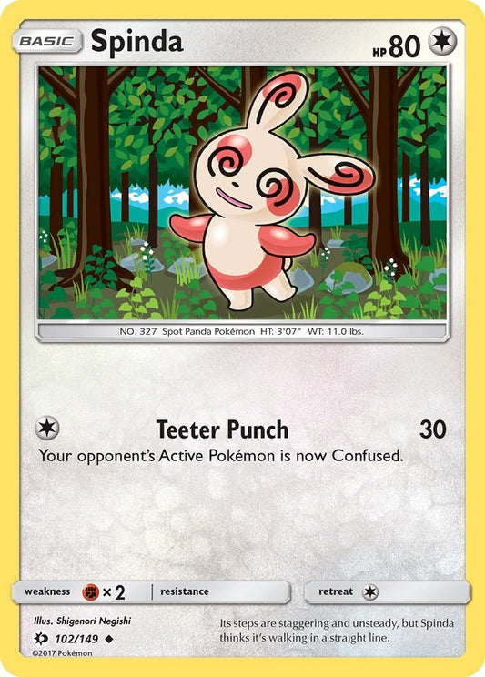 Image for Spinda (102/149) (SM01) - Pokemon