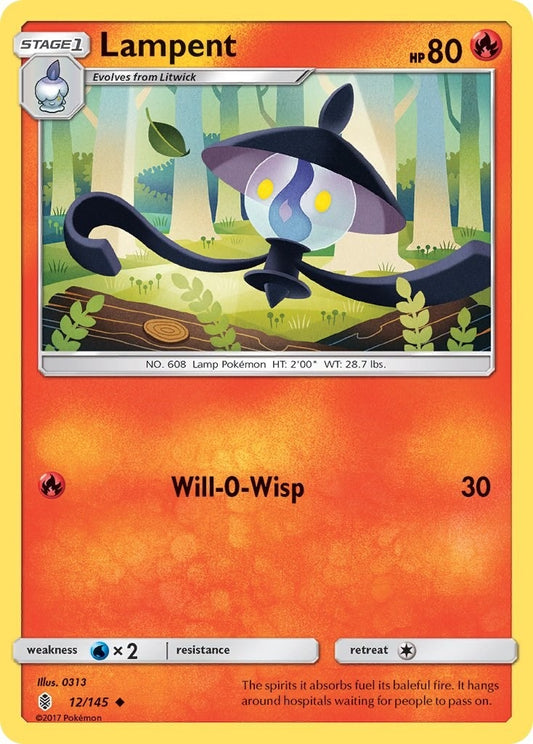 Image for Lampent (12/145) (SM02) - Pokemon