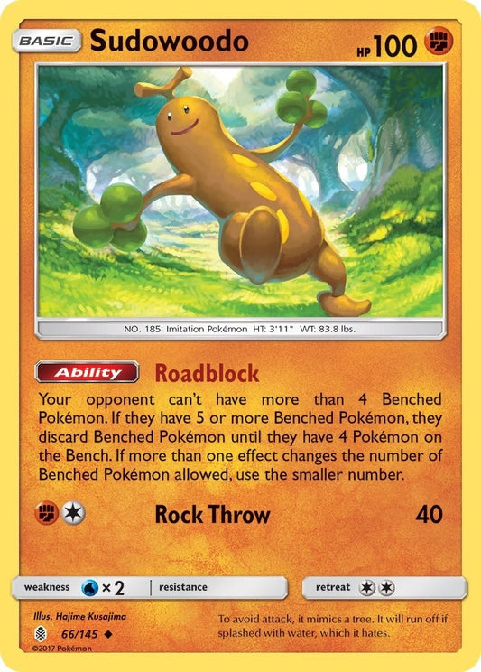Image for Sudowoodo (66/145) (SM02) - Pokemon
