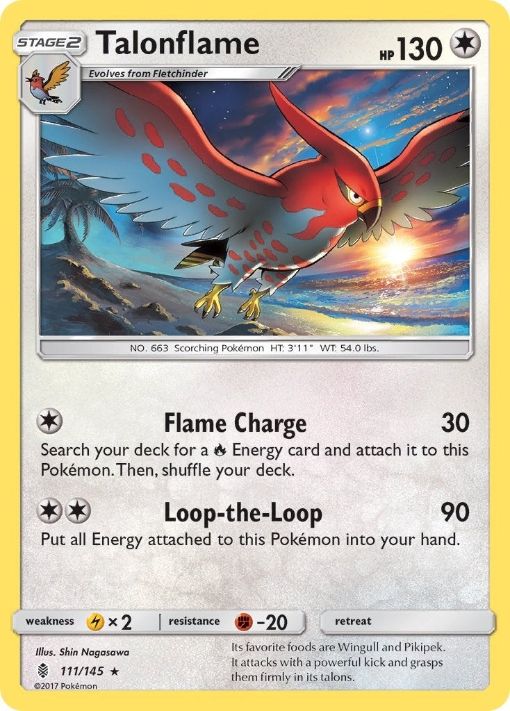 Image for Talonflame (111/145) (SM02) - Pokemon