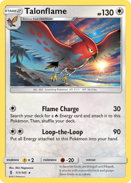 Image for Talonflame (111/145) (SM02) - Pokemon