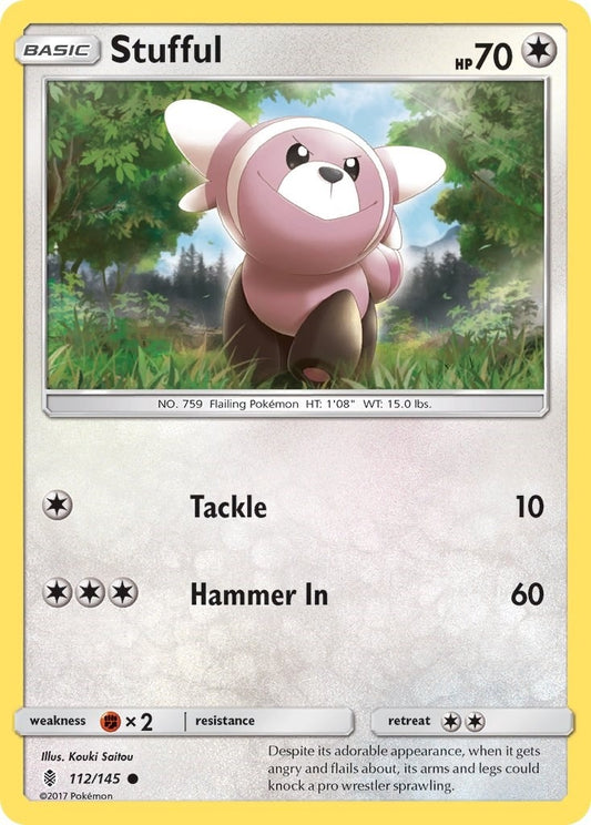 Image for Stufful (112/145) (SM02) - Pokemon