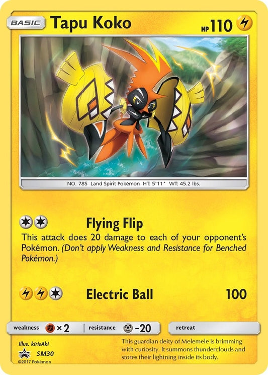 Image for Tapu Koko - SM30 (SM30) (SMP) - Pokemon