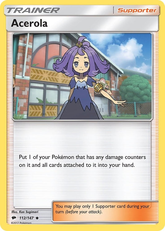Image for Acerola (112/147) (SM03) - Pokemon