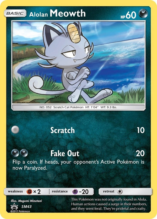Image for Alolan Meowth - SM43 (SM43) (SMP) - Pokemon