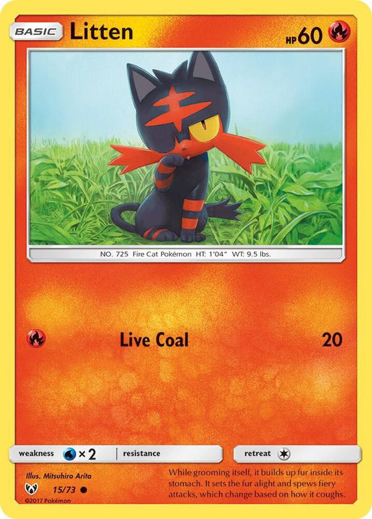 Litten - Shining Legends (SHL)