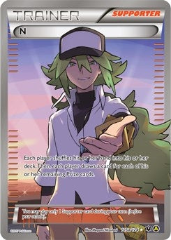 Image for N (Supporter) - 105a/124 (105a/124) (PR) - Pokemon